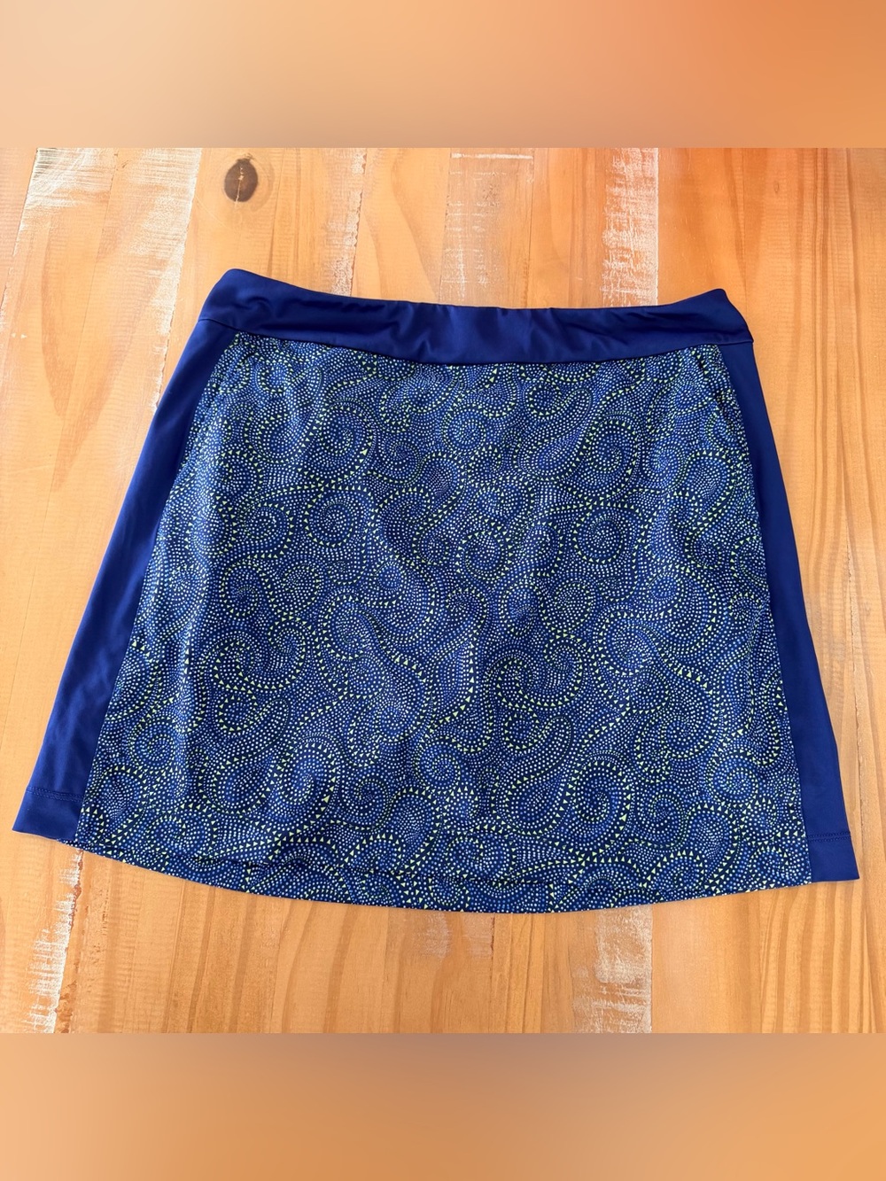 EP New York "Geo Paisley" Pull On Golf Skort Medium, Pickleball, Tennis, Walking